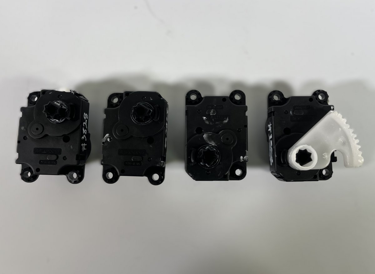 Citroen C4 Evaporator air flow flap control motor set 16000458 HAD-36011-A Evaporator air flow flap c...