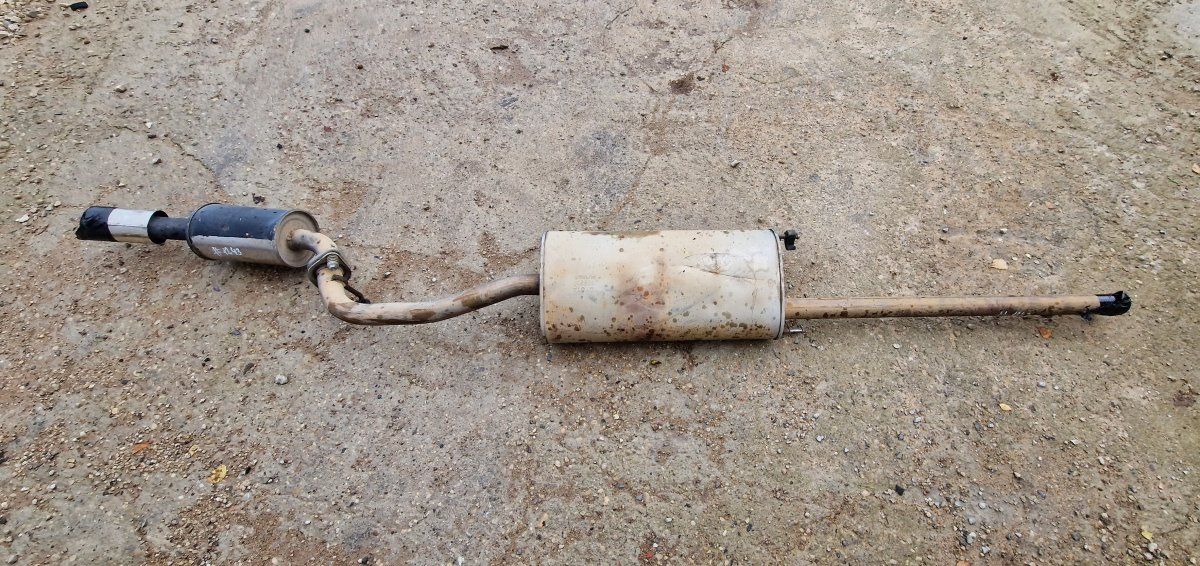 12025FUTABA 12025 FUTABA 32011FUTABA 32011 Exhaust rear silencer (muffler) TOYOTA HARRIER II (XU30) (2003-2013)