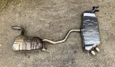 1T0253209AH 1T0253609AR Exhaust rear silencer (muffler) VW TOURAN (1T3) (2010-2015)