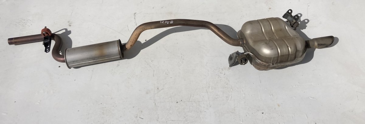 Volkswagen Passat (B7) Exhaust rear silencer (muffler) 3AA120B 3AA253611D 3C0253411BC Exhaust rear sil...