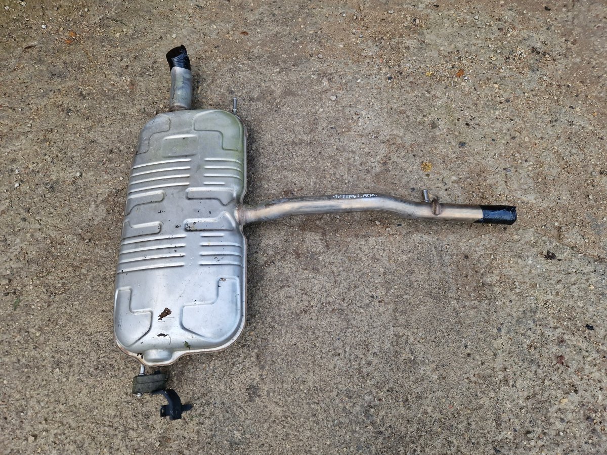 Volkswagen Sharan Exhaust rear silencer (muffler) 7N0253611M 7N0120D Exhaust rear silencer (muffl...