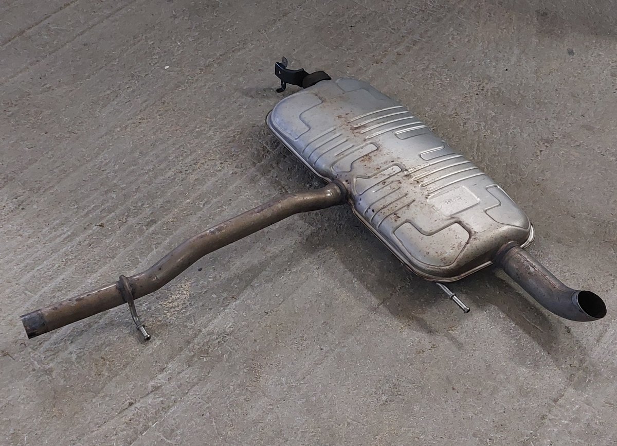 Volkswagen Sharan Exhaust rear silencer (muffler) 7N0253611M 7N0120D Exhaust rear silencer (muffl...