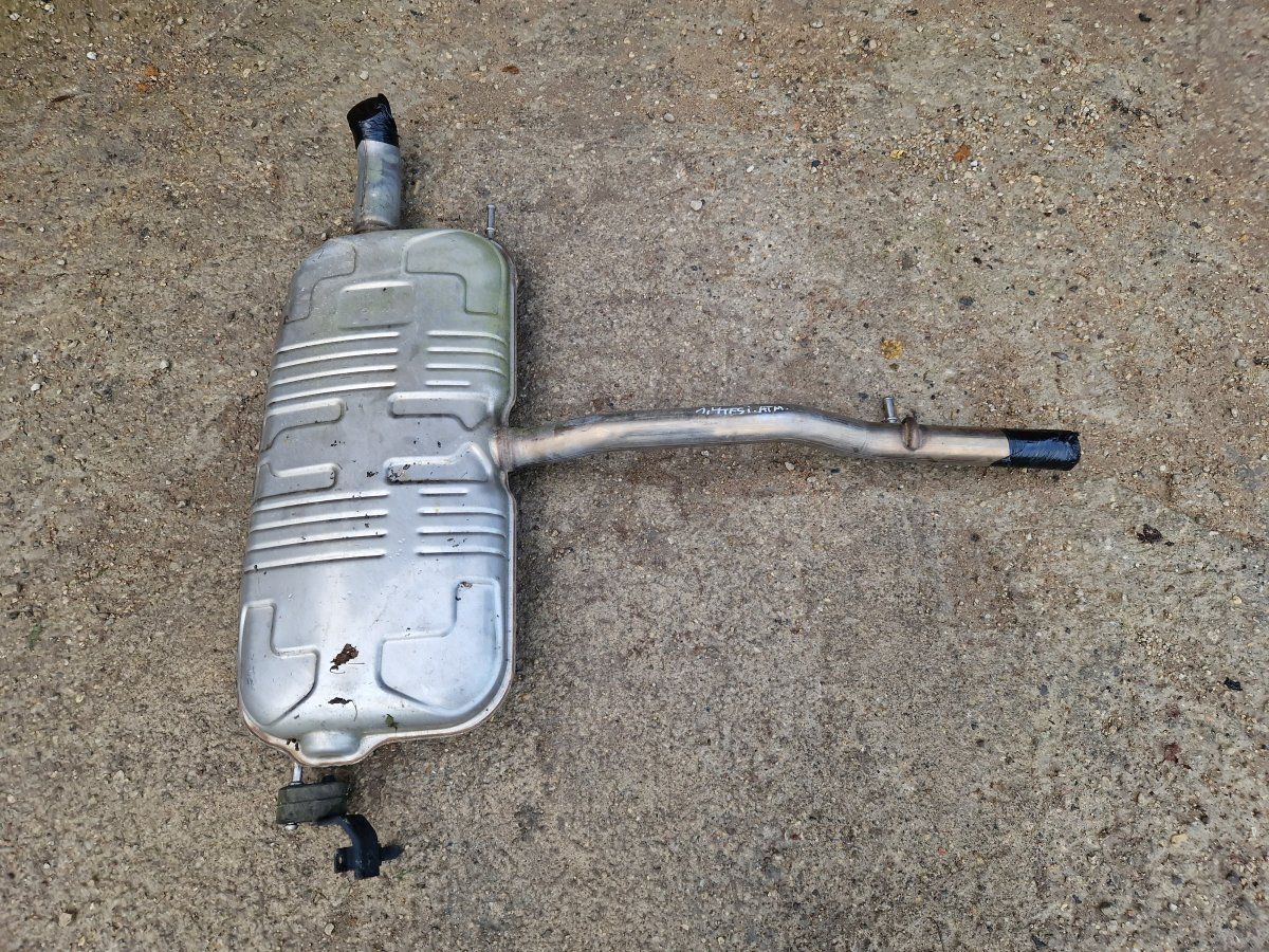 7N0253611M 7N0120D Exhaust rear silencer (muffler) VW SHARAN II (7N) (2010-2022)