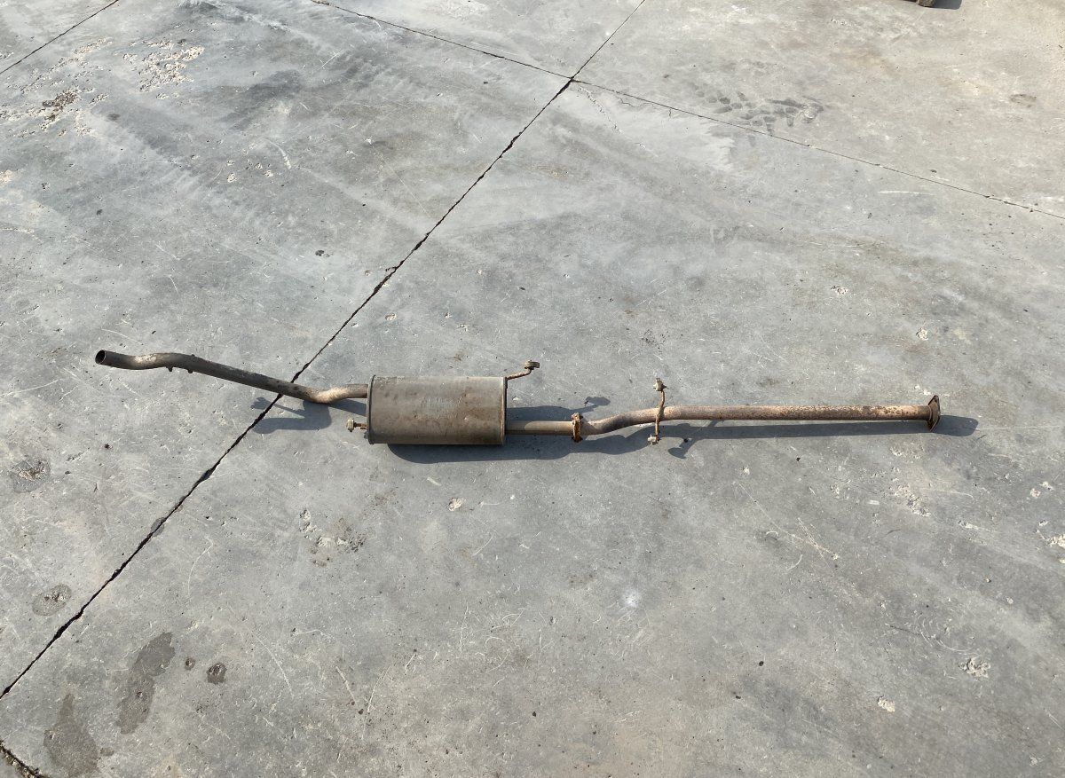 1571B455 1570C521 Exhaust rear silencer (muffler) MITSUBISHI L200 V / TRITON (KJ, KK, KL) (2014-2023)