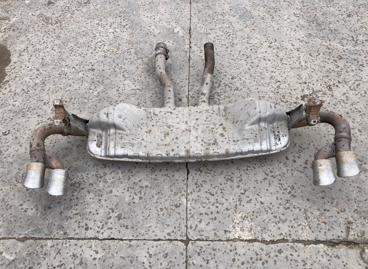 95511112170 Exhaust rear silencer (muffler) PORSCHE CAYENNE I (2002-2010)