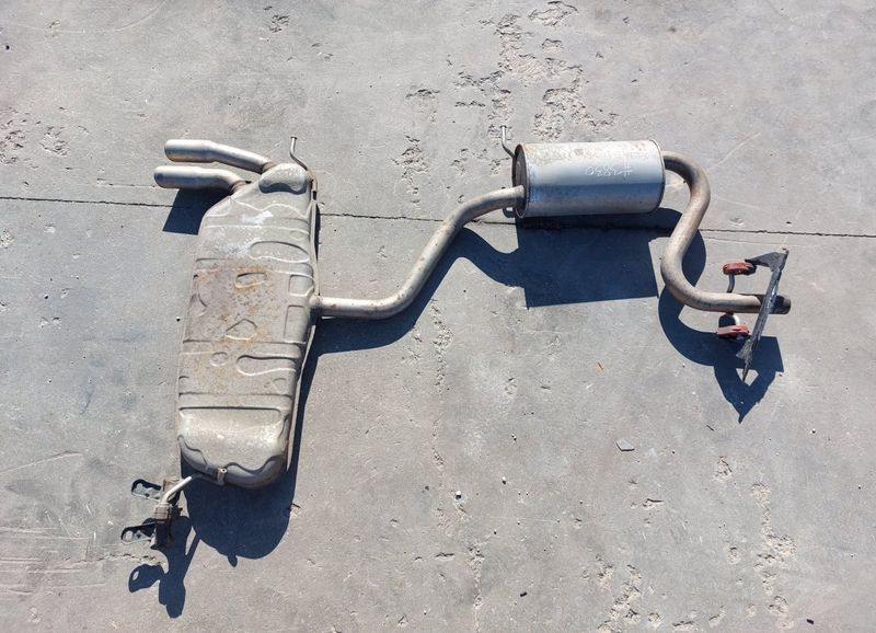 1K0119AT 1K0253411 5K6253609S Exhaust rear silencer (muffler) VW GOLF VI (5K) (2008-2013)