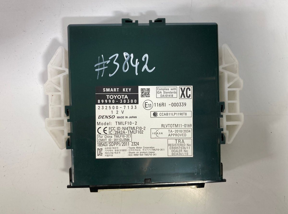 Lexus GS Central Locking Control Unit 8999030300 2325007133 116RI000339 RLVTOTM110169...
