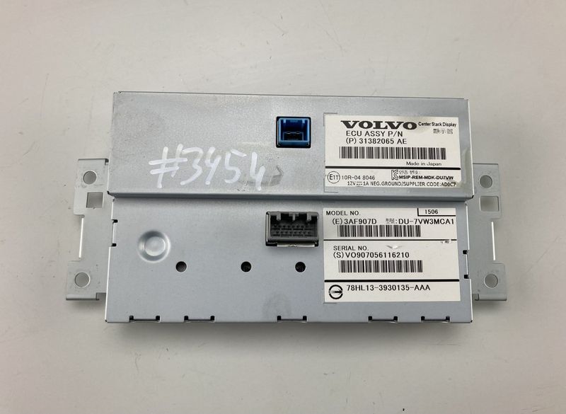 31382065 31382065AE 78HL133930135AAA 78HL13-3930135-AAA Dash screen VOLVO XC60 I (2008-2017)