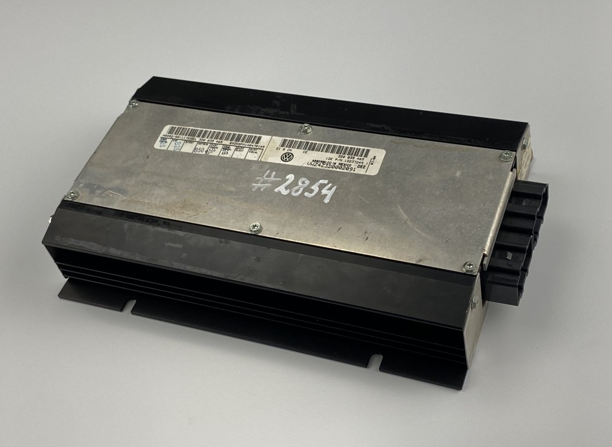 Volkswagen Phaeton Audio amplifier 12237249 VWZ4Z3D0002091 09DXSPM140470149 Audio ...
