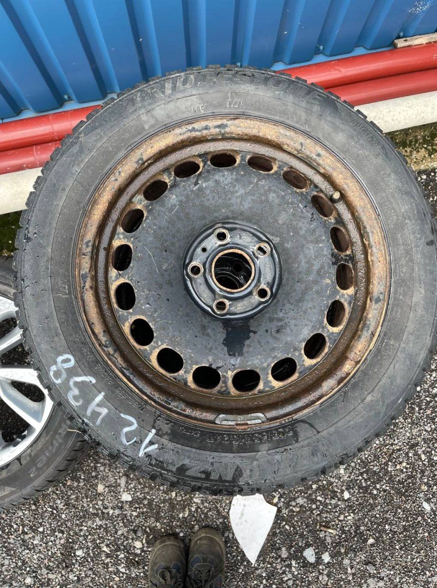 6.5JX16 ET42 D57.1 5X112 Rim set With Tyres 4 pcs SKODA OCTAVIA II (1Z) (2004-2013)