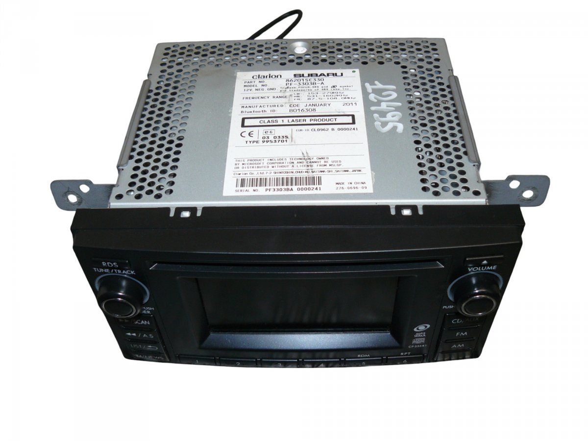 Subaru Forester Радио PF-3303B-A Radio SUBARU FORESTER (SH) (2008-201...
