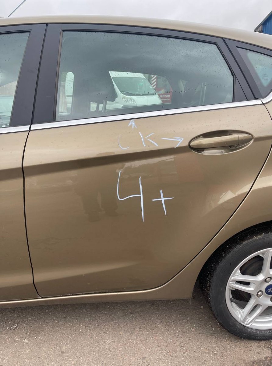 Ford Fiesta Door Rear Left Door Rear  Left FORD FIESTA VI (2008-2017)

Par...