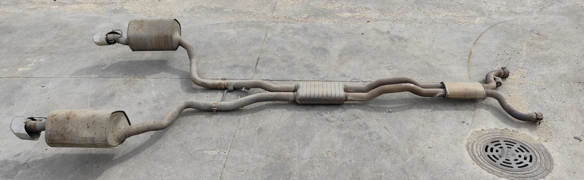 Jaguar XJ Exhaust system complete