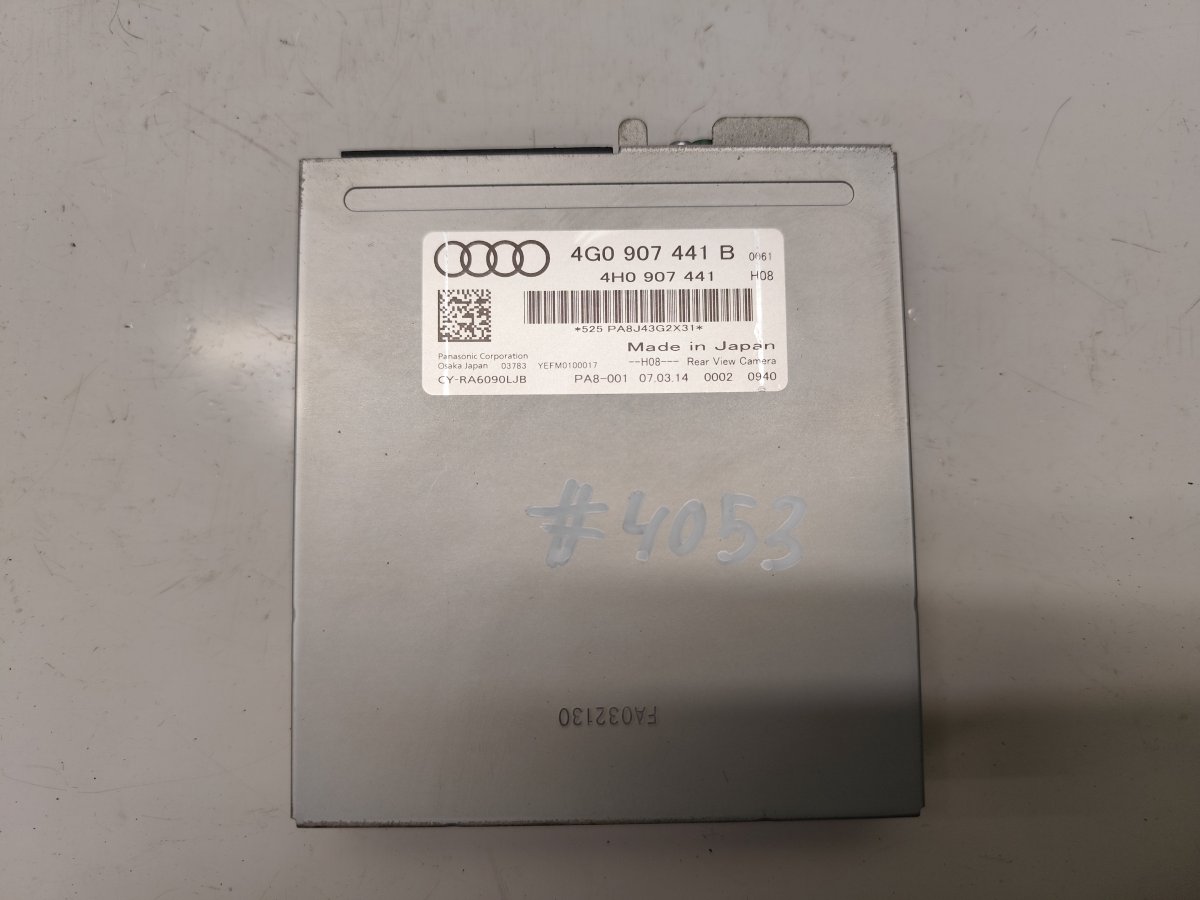 Audi A6 (C7) Camera control unit 4G0907441B Camera control unit AUDI A6 / A6 ALL...