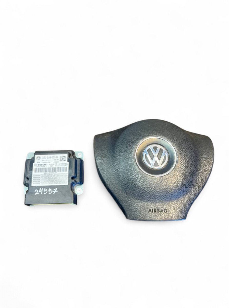Volkswagen Transporter (T5, Caravelle, Multivan) Airbag set 7E0959655B 7E0880201Q Airbag set VW TRANSPORTER...