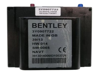 Модуль определения местоположения автомобиля BENTLEY FLYING SPUR MK2 13-19 3Y0907722