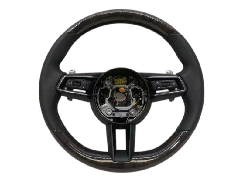 PORSCHE Steering Wheel 992 GTS WOOD VENEER HEATED PDK TURBO