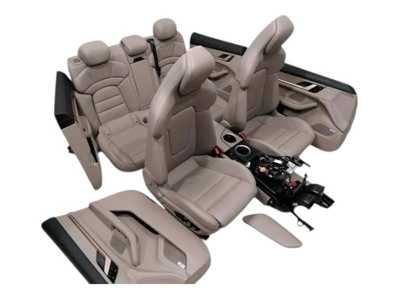 PORSCHE TAYCAN 9J EXCLUSIVE CLUB LEATHER 18-WAY SPORT SEATS
