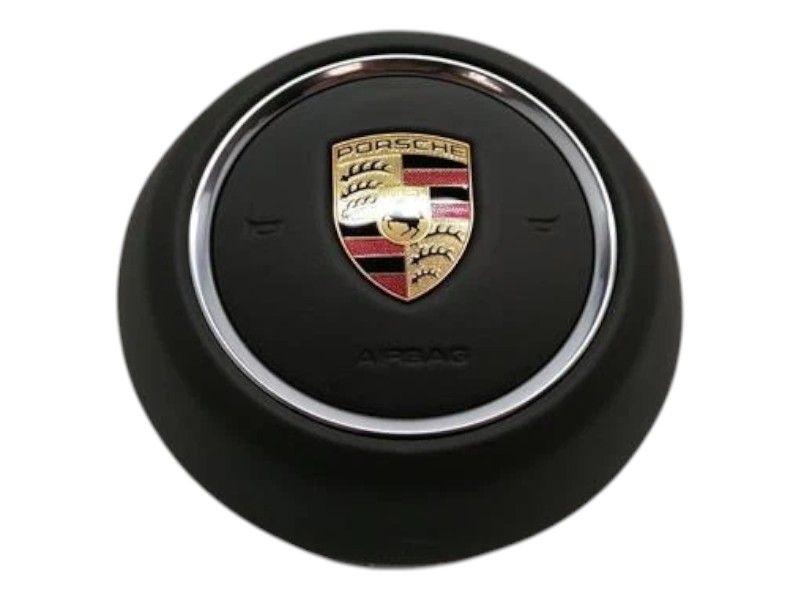 PORSCHE TAYCAN 9J 971880201AD Steering wheel Module IY4 BROWN