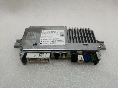 Mercedes S-Class W222 elektroniskais modulis A0009006716 vadības bloks TELPES SKATS