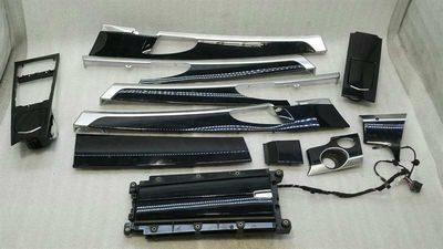 Porsche Panamera 970 RHD Piano Faner Set 97055348100 Högerstyrd Piano Finish