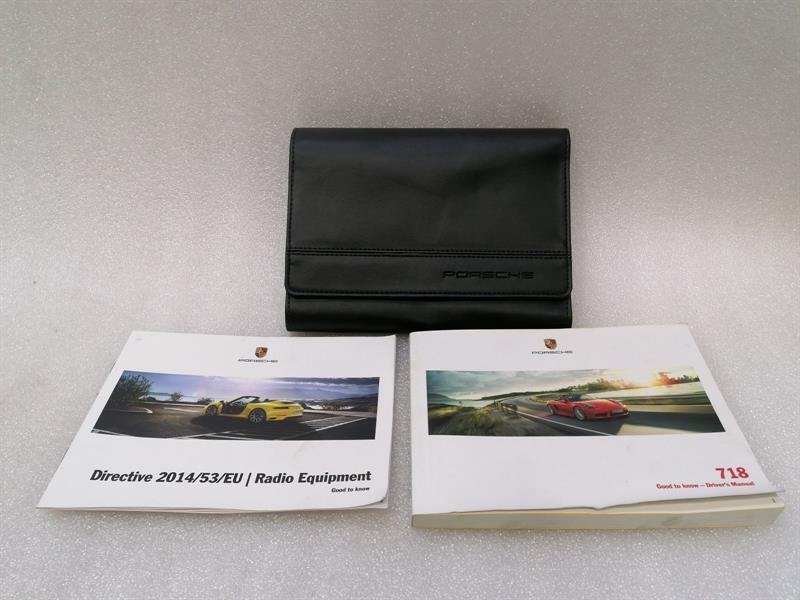 Porsche Boxster (981) Misc Porsche Cayman 718 Owners Drivers Manual

Part ...