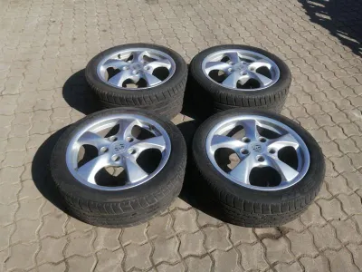 Zestaw kół Porsche Boxster 986 98636212401 Zestaw felg aluminiowych 8.5JX17 ET48 7JX17 ET55