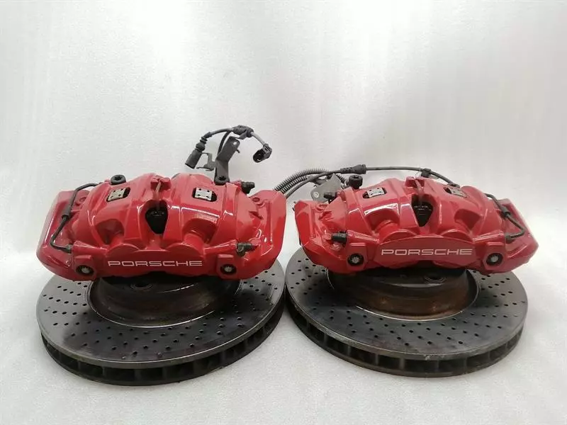 Porsche Boxster (981) Brake caliper Porsche Boxster 718 Front Brake Caliper Set 982...