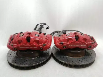 Porsche Boxster 718 Front Brake Caliper Set 982615105D Caliper GTS BREMBO