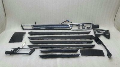 Poignée de porte droite en frêne plaqué noir pour Mercedes Classe E W212 A2126809571