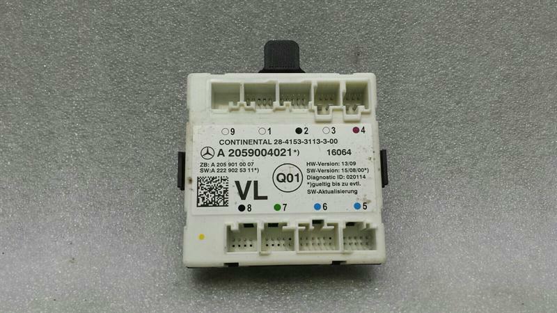 Mercedes-Benz GLC (X254)  2022-... Mercedes GLC X253 FLH door module A2059004021 door control unit front left