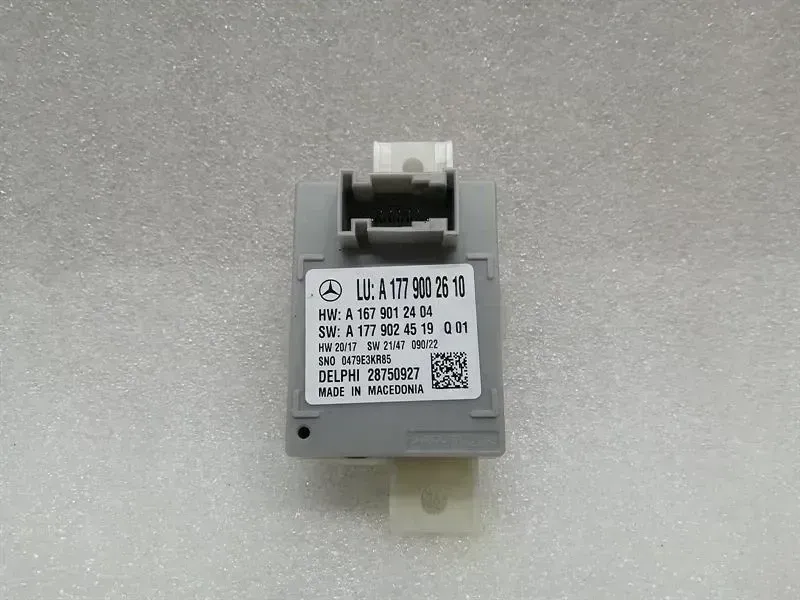 Mercedes-Benz CLS (C257) MERCEDES CLS C257 W257 LIGHT ELECTRONIC MODULE A1779002610 CONTROL UNIT LIGHT Body type: Saloon
Fuel: Diesel