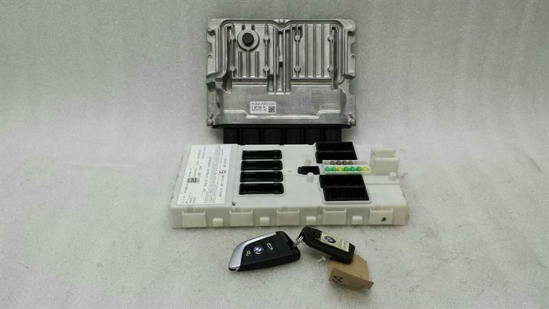 BMW X1 F48 Engine ECU Set 9487220 Engine Control Unit Set B48C 2018 FEM DME 2.0i