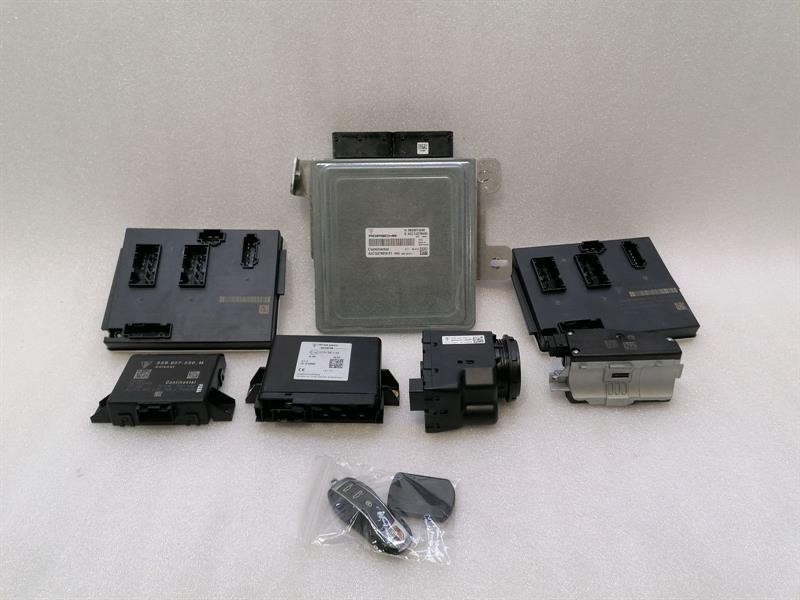 Porsche Boxster (981) Engine ECU Porsche Boxster 718 engine ECU SET 982907309E e...