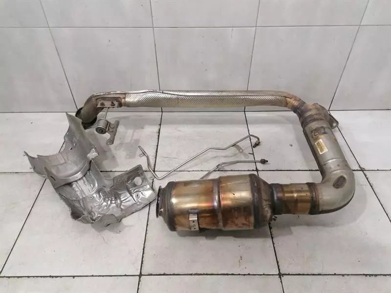 Porsche Boxster (981) Exhaust silencer Porsche Boxster 718 Catalytic Converter 9822544...