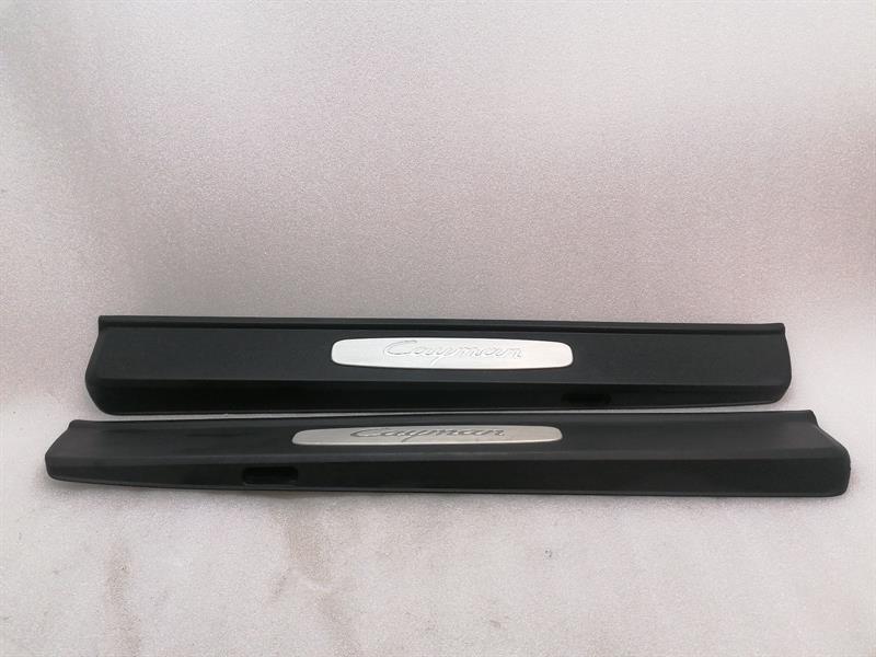 Porsche Boxster (981) Door Sill Porsche Cayman 718 Door Sill Set 98150446818 En...