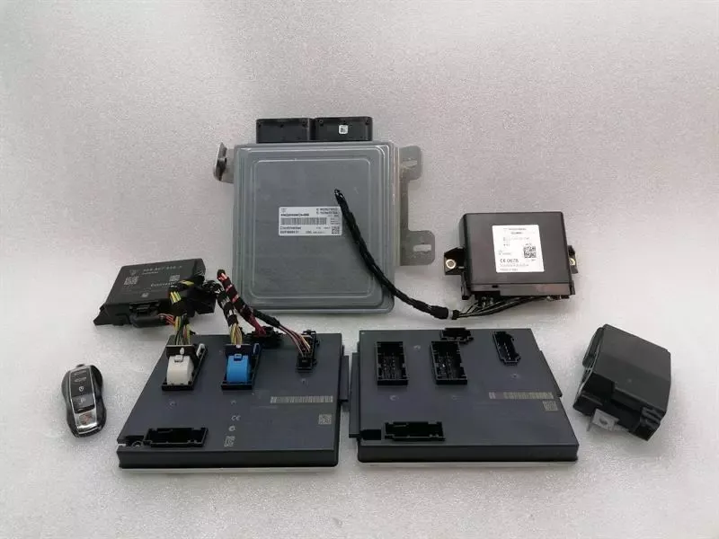 Porsche Cayman 718 Boxster Engine ECU 982907309D Engine Control Unit Set 2.0 Turbo