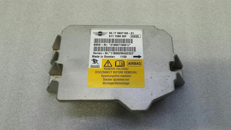 Mini Countryman, Paceman (R60 / R61) 2010-2017 MINI COUNTRYMAN S R60 Safety Module ECU 9807169 Air Control Unit SRS