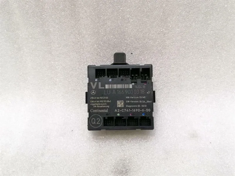 Mercedes CLA W117 C117 Front Left Door Module A1669000318 Left Door Control Unit