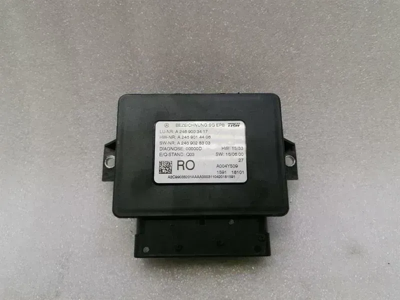 Mercedes-Benz CLA (C117) Mercedes CLA W117 C117 Park Brake Module A1179003417 ECU Handbrake Body type: Saloon
Fuel: Petrol
