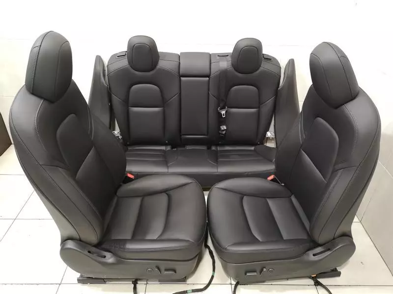 Tesla Model 3 Seat TESLA MODEL 3 COMPLETE SEATS INCL SRS seats BLA...