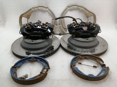 Porsche Taycan 9J комплект задни спирачки 9J1615403R спирачна система задна Brembo PSCB