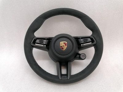 Porsche Taycan 9J волан GTS карбон 36см волан алкантара