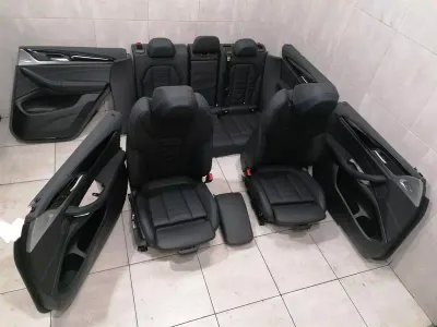BMW iX3 G08 X3 sēdekļu komplekts m-sport rhd sēdekļi SPORT 2021 LEATHER BLACK