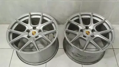 Чифт 2 x Porsche 911 997 Алуминиеви джанти алуминиеви джанти 19 11J задни задни
