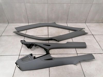 Ensemble de housses en cuir pour Porsche 911 996 A/B Post 99655518209 Garniture CUIR GRIS