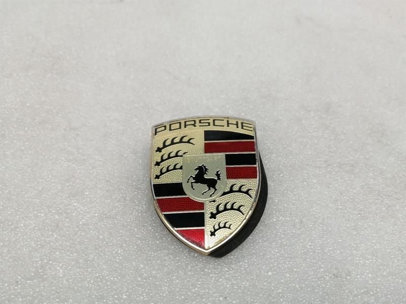 PORSCHE 911 997 99755921100 COATS OF ARMS LOGO HOOD BONNET
