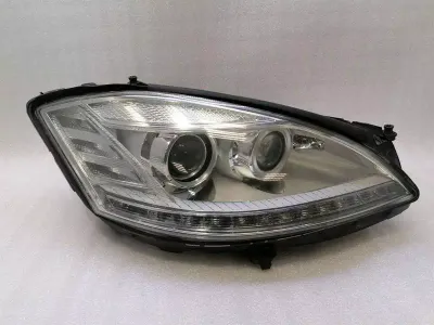 Mercedes W221 Höger Strålkastare A2218202059 Strålkastare Höger NIGHT VISION MOP