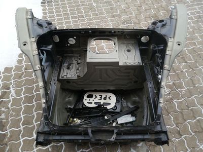 Porsche 911 996 front end clip 99650191101 lock carrier chassis turbo awd