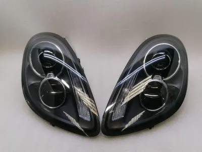 Porsche Cayman 981 GTS Scheinwerfer Set AFS 98163123309 Scheinwerfer 98163123409